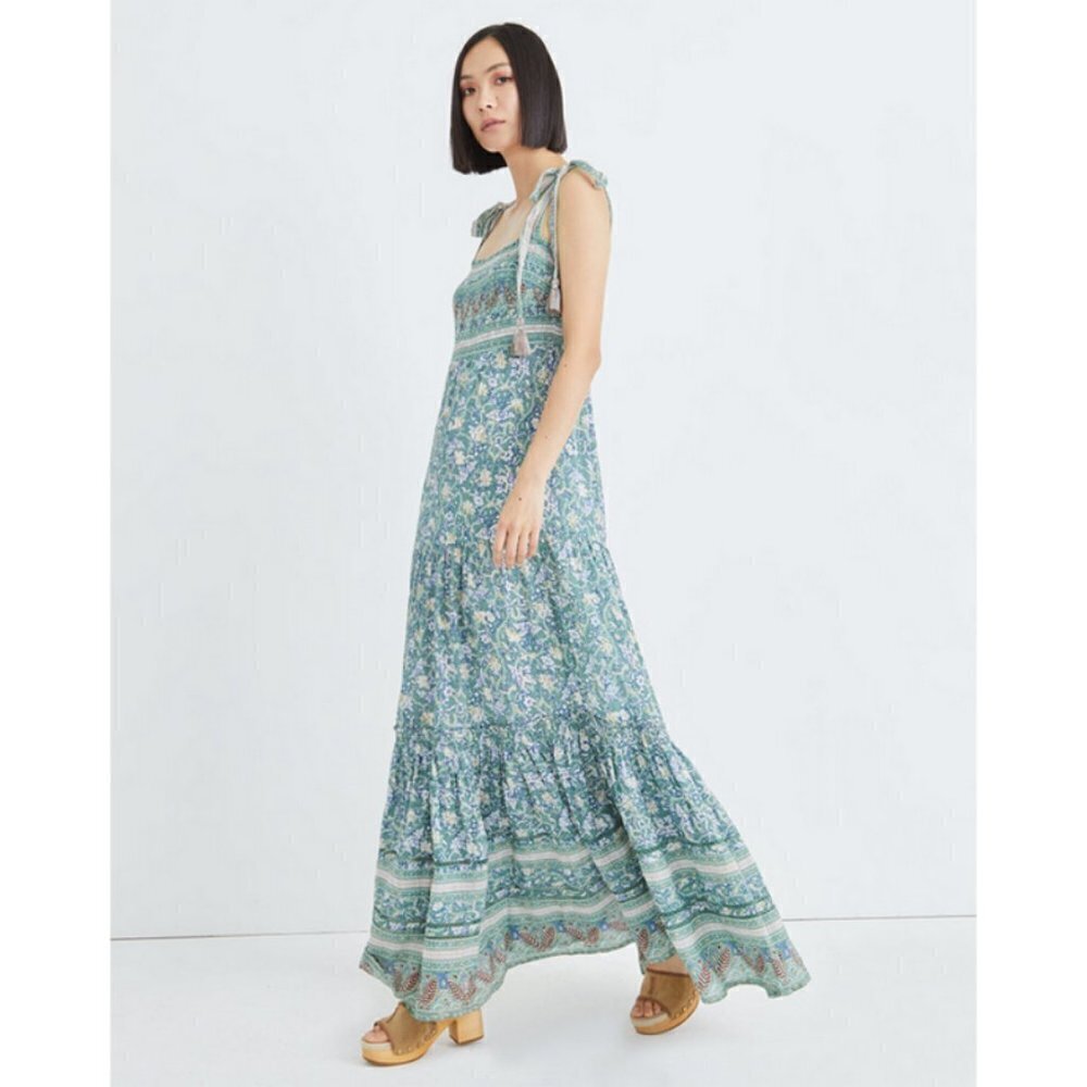 💕VERONICA BEARD💕 Benita Dress ~ Dark Seafoam XL NWT - Picture 9 of 16